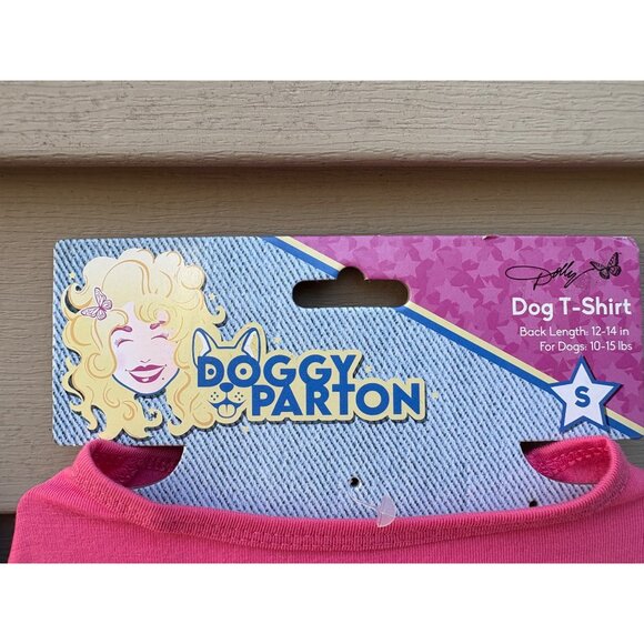 Set of 2 Doggy Dolly Parton Dog T-Shirts Size Small 10-15 Lbs Puppy Costume - Picture 4 of 9